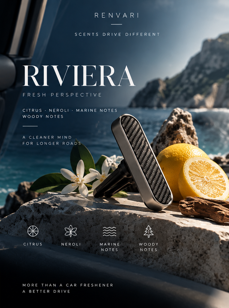 RENVARI RIVIERA — Цитрус, нероли, морски нотки Свеж, лек и модерен